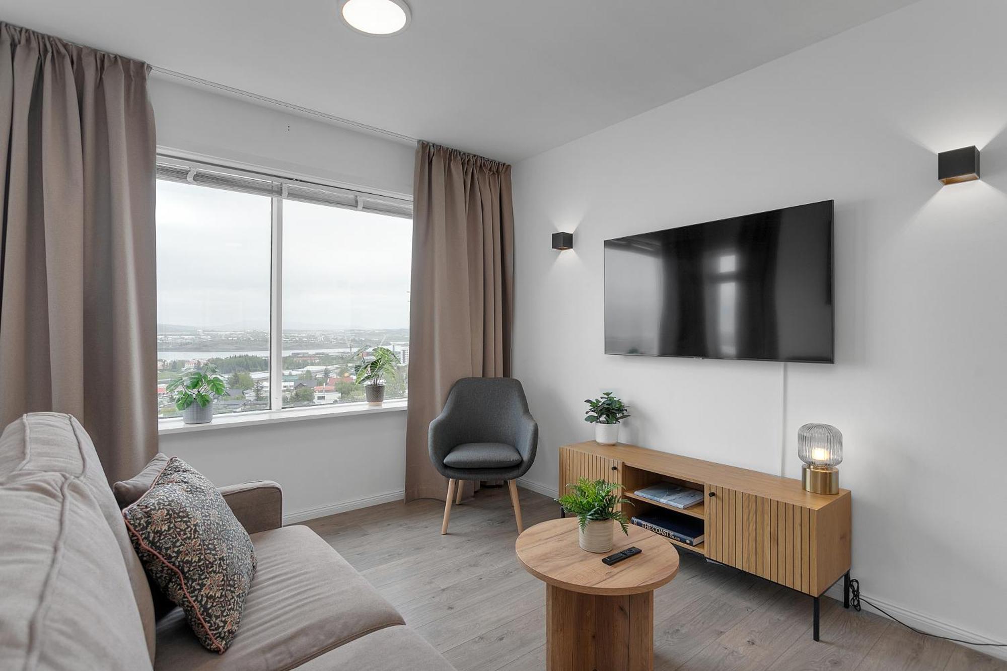 Lovely 1 Bedroom Apartment - Perfect Panorama View Reykjavík Exterior foto